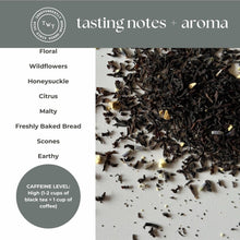 Load image into Gallery viewer, Lavender Earl Grey Black Tea Mini Tea Tube Gift (5 tea bags)