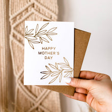 Load image into Gallery viewer, Happy Mother's Day Foil Greeting Card