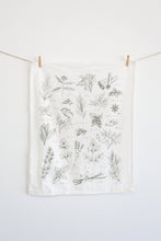 Load image into Gallery viewer, Kitchen Herbs Tea Towel