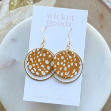Load image into Gallery viewer, Wicket Goods - Mina Hoops | Sunlit Lichen