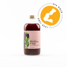 Load image into Gallery viewer, Wood Stove Kitchen - Blackberry & Sage Cocktail Mixer and Mocktail Mixer, 16 fl oz
