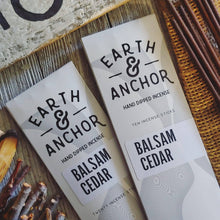 Load image into Gallery viewer, Earth & Anchor Soap Co. - Balsam Cedar Incense: 20 Sticks