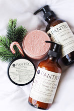 Load image into Gallery viewer, Pantry Products - Skin, Body, + Wellness - Holiday-Christmas, Natural Hand Soap Mint, Pine, Spice, 8 oz: Peppermint + Vanilla
