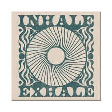 Load image into Gallery viewer, cai & jo - Inhale Exhale Print: 12 x 12 inches