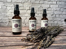 Load image into Gallery viewer, Potager Soap Company - French Lavender Room and Linen Spray 2 oz Glass Bottle