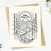Load image into Gallery viewer, Big Moods - "Happy Father's Day" Nature Greeting Card