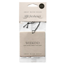 Load image into Gallery viewer, Weekend Hanging Air Freshener