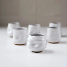 Load image into Gallery viewer, Gravesco Pottery - Artist Choice Little Sippers | Handmade Pottery Shot Cup: Off-White