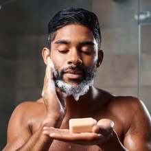 Load image into Gallery viewer, Solid Beard Shampoo | Natural | Sandalwood Juniper Scent