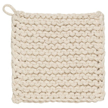 Load image into Gallery viewer, Danica Heirloom - Natural Knit Potholder