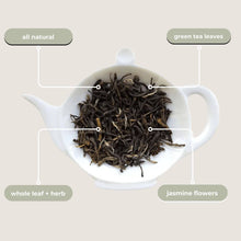 Load image into Gallery viewer, Jasmine Green Tea Mini Tube Gift (5 tea bags)