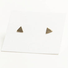 Load image into Gallery viewer, Tilly Doro - Tiny Triangle Studs