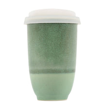Load image into Gallery viewer, Nova Ceramics Travel Mugs - Emerald 12oz Ceramic Travel Mug – Reusable & Stylish