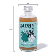 Load image into Gallery viewer, Mixly - Pear Vanilla 4oz - Cocktail / Mocktail Beverage Mixer