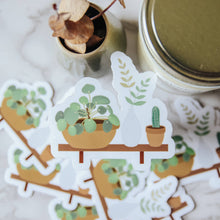 Load image into Gallery viewer, West Creek Mercantile - Potted Plant v1 Glossy Vinyl Sticker