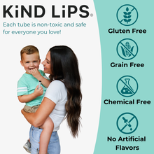 Load image into Gallery viewer, Vanilla Lemon Organic Lip Balm Kind Lips
