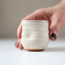 Load image into Gallery viewer, Gravesco Pottery - Artist Choice Little Sippers | Handmade Pottery Shot Cup: Off-White