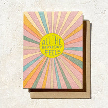 Load image into Gallery viewer, Daydream Prints - All The Birthday Feels - Summer Happy Birthday Card