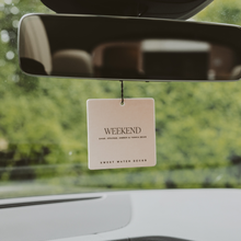 Load image into Gallery viewer, Weekend Hanging Air Freshener