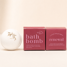 Load image into Gallery viewer, Ginger June Candle Co. - RENEWAL • 100% BOTANICAL BATH BOMB •