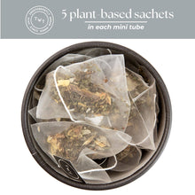 Load image into Gallery viewer, Calming Tea Herbal Rest Mini Tea Tube Gift (5 tea bags)