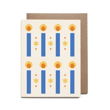 Load image into Gallery viewer, Worthwhile Paper - Hanukkah Pattern Holiday Card