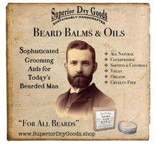 Load image into Gallery viewer, Vegan Sandalwood Juniper Beard Balm | All Natural
