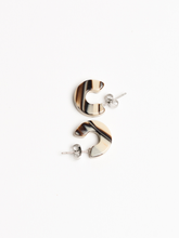 Load image into Gallery viewer, NAT + NOOR - Mali | Hoop Earrings | Small Size | Assorted: Tiger Green