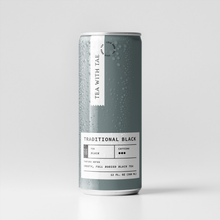 Load image into Gallery viewer, Tea with Tae - Original Black Iced Tea Can (12oz.) - Unsweetened, Smooth