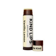 Load image into Gallery viewer, Vanilla Lemon Organic Lip Balm Kind Lips