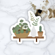 Load image into Gallery viewer, West Creek Mercantile - Potted Plant v1 Glossy Vinyl Sticker