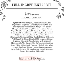 Load image into Gallery viewer, janegee - Bergamot Grapefruit Buttercreme - Rich Body Lotion