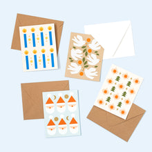 Load image into Gallery viewer, Worthwhile Paper - Hanukkah Pattern Holiday Card
