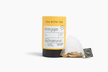 Load image into Gallery viewer, Turmeric Ginger Mini Tea Tube Gift (5 tea bags)