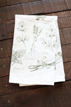 Load image into Gallery viewer, Kitchen Herbs Tea Towel