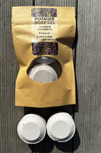 Load image into Gallery viewer, Potager Soap Company - Shower Steamer - French Lavender 2 pk