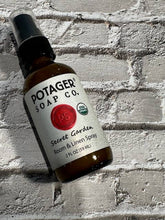 Load image into Gallery viewer, Potager Soap Company - Secret Gar Room and Linen Spray 2 oz Glass Bottle