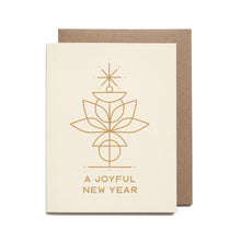 Load image into Gallery viewer, Worthwhile Paper - Joyful New Year Card