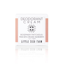 Load image into Gallery viewer, Little Seed Farm - Rosemary Patchouli Deodorant Cream