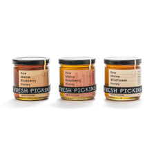 Load image into Gallery viewer, Fresh Pickins - Raw Maine Wildflower Honey | Raw Unfiltered Honey (10oz)