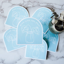 Load image into Gallery viewer, West Creek Mercantile - Grow With The Flow Glossy Vinyl Sticker