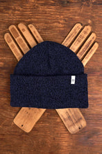 Load image into Gallery viewer, Upstate Stock - Navy Melange Ragg Wool Beanie: One Size