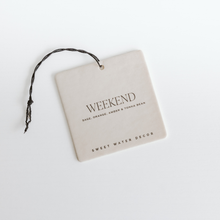 Load image into Gallery viewer, Weekend Hanging Air Freshener