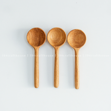 Load image into Gallery viewer, Spoon - Tiny Wooden Salt, Sugar Spoons - Measuring Spoons