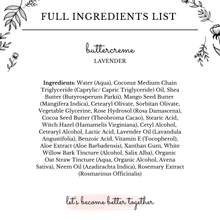 Load image into Gallery viewer, janegee - Lavender Buttercreme - Rich Body Lotion