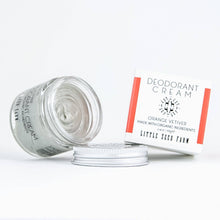 Load image into Gallery viewer, Little Seed Farm - Orange Vetiver Deodorant Cream - Summer Seasonal