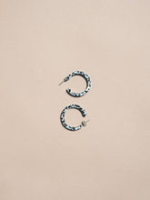 Load image into Gallery viewer, Dalmatian Speckled Hoop Earrings | Large size