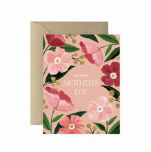 Load image into Gallery viewer, Dark Poppy Mother's Day Greeting Card | Mother's Day