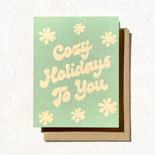 Load image into Gallery viewer, Daydream Prints - Cozy Holidays Card | Snowflake Card | Christmas Cards