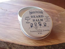 Load image into Gallery viewer, Vegan Sandalwood Juniper Beard Balm | All Natural